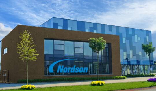  Nordson Electronics Solutions’ new facility in Valkenswaard, The Netherlands, features new demonstration lab with the latest equipment for fluid dispensing, conformal coating, plasma treatment, and selective soldering.