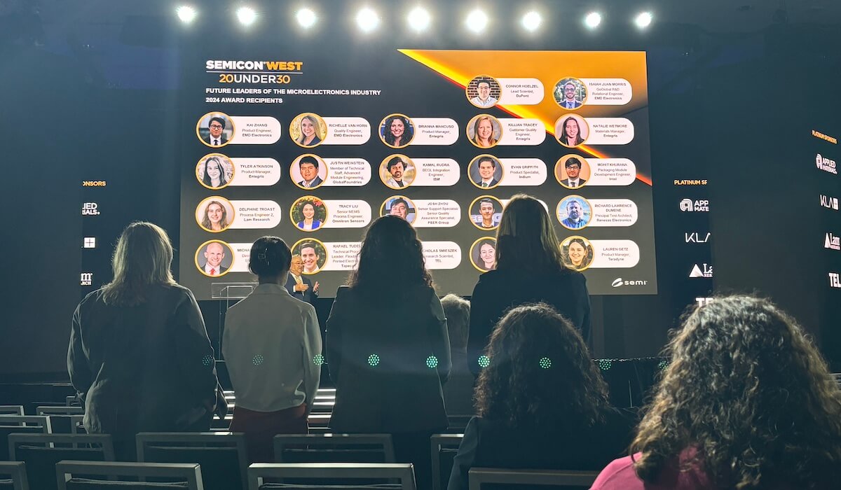 SEMICON West 20 under 30 Award Ceremony