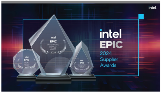 Intel EPIC Distinguished Supplier Award