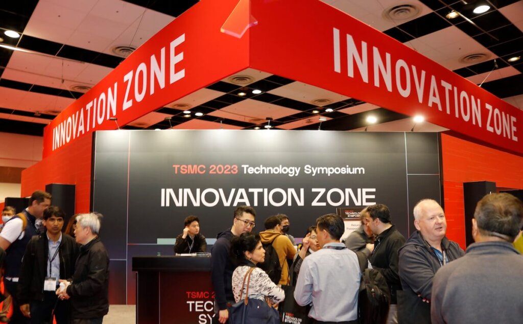 Figure 4: The Innovation Zone in the Ecosystem Pavilion at TSCM's 2023 Technology Symposium.