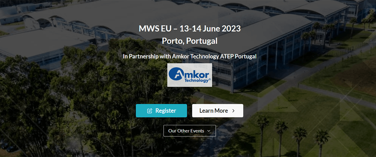 MEMS World Summit at Amkor ATEP in Portugal