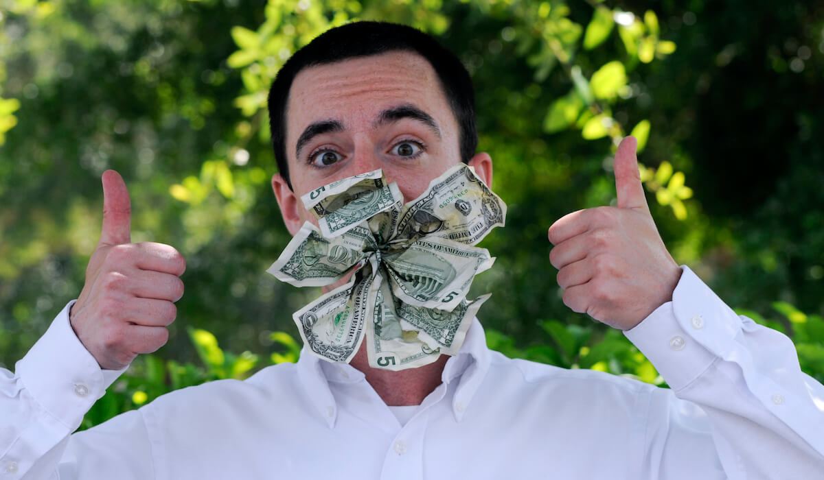 putting your money where your mouth is