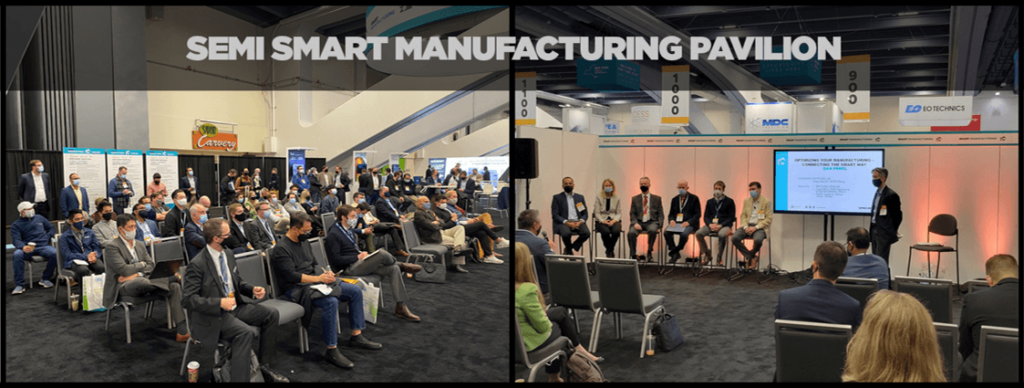 At SEMICON West 2021, the SEMI Smart Manufacturing Pavilion featured talks targeting tech talent. 