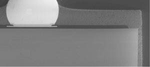 Figure 2a: 5-sided molded WLP (CSPnl)