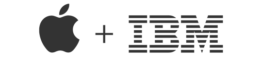 Courtesy of Apple and IBM