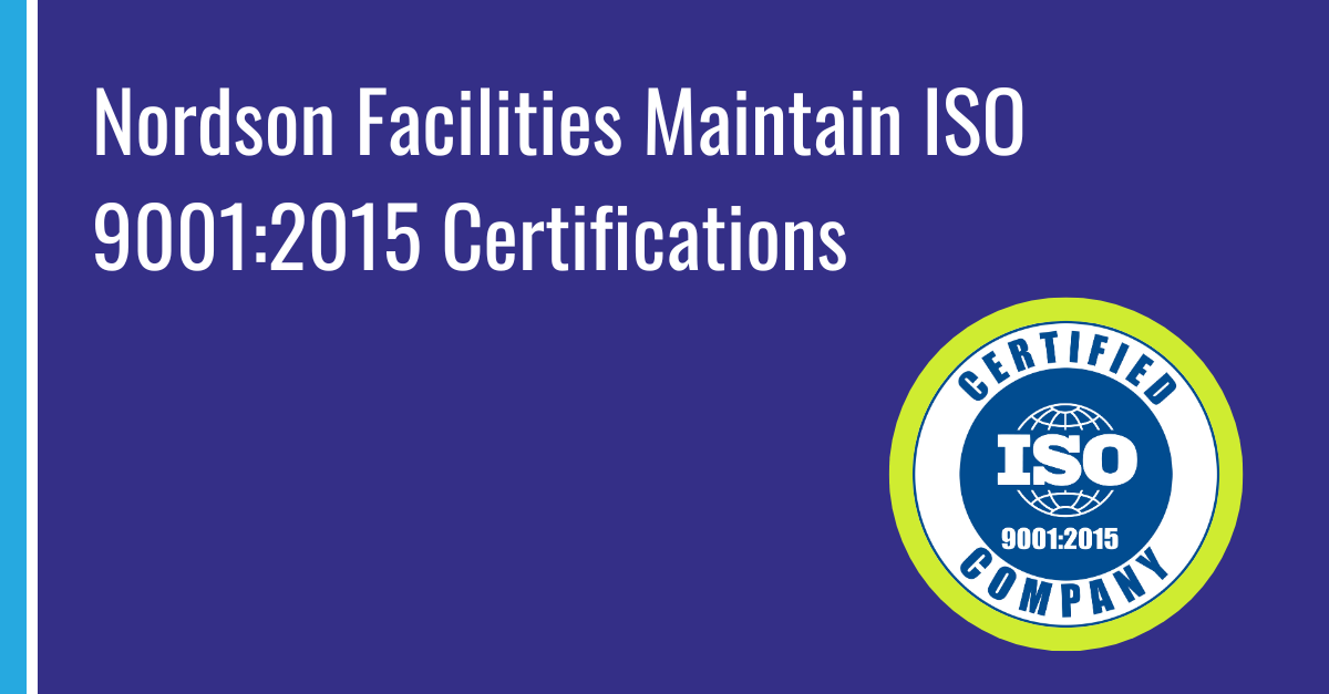 ISO 9001:2015 certification seal featuring a globe in the center.
