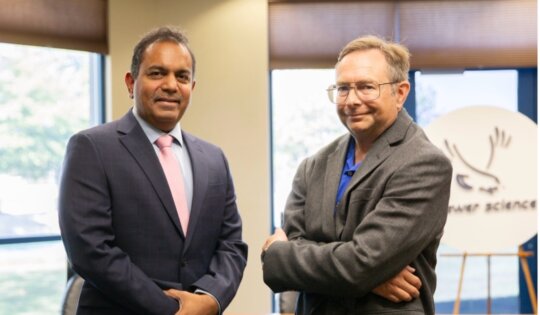 co-CEOs Dan Brewer and Sri Kommu