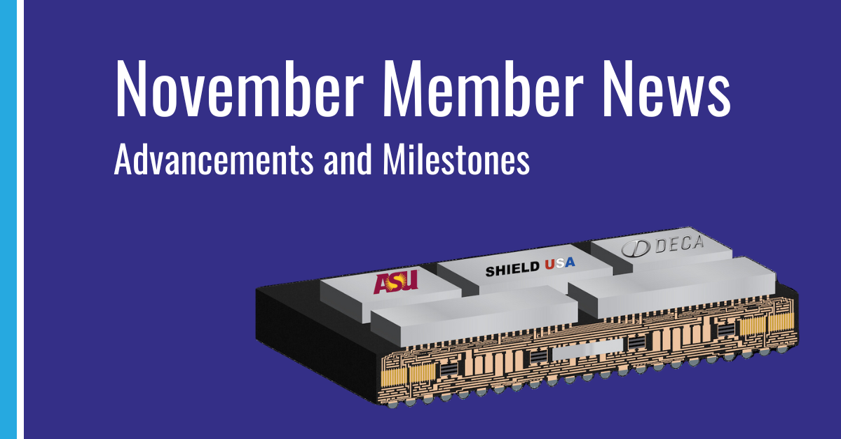 November 3D InCites Member News