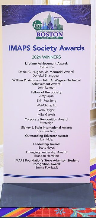 2024 IMAPS Society Award Winners 