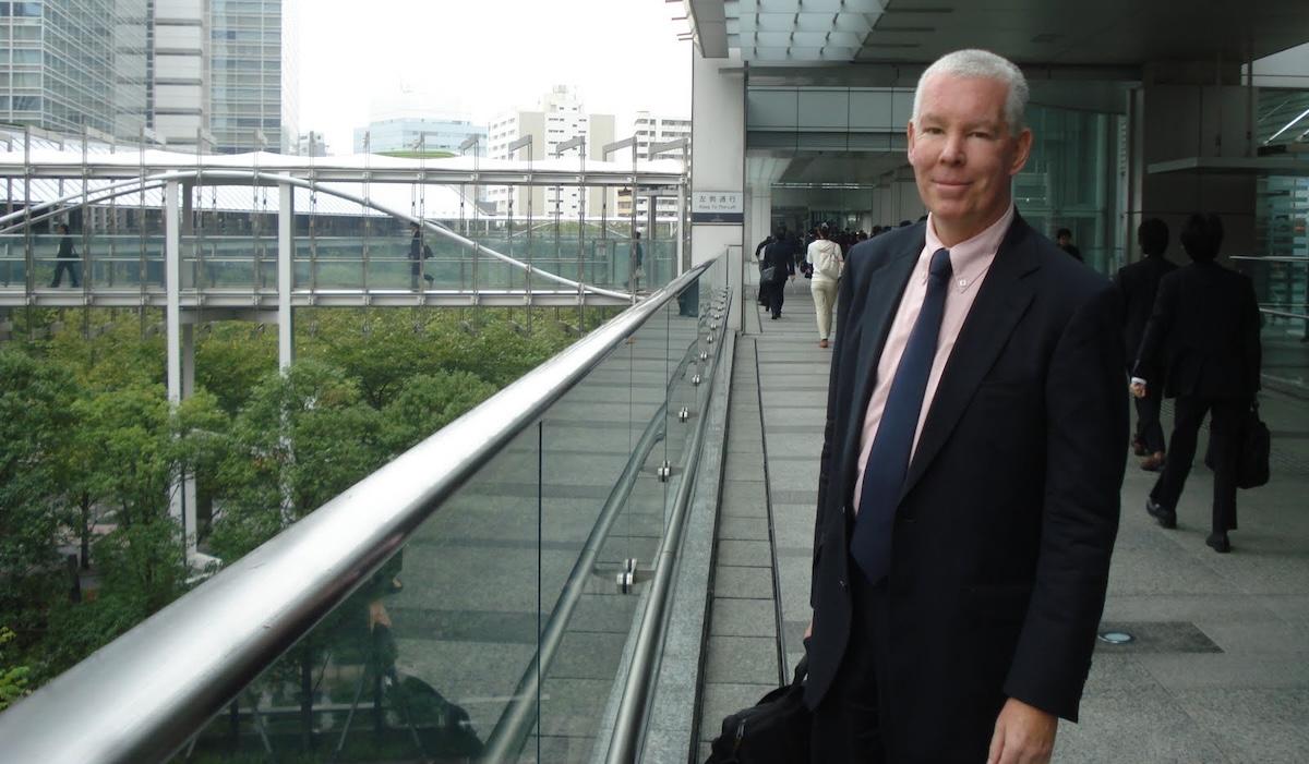 Paul Werbaneth in Tokyo, 2010.